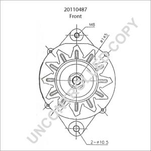 Prestolite Electric Alternator/Dynamo 20110487