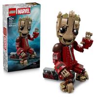 LEGO | Marvel 76341 Groot in Ravagerpak - Bouwspeelgoed 10 jaar - Minifiguur