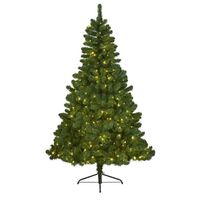 Kunst kerstboom Imperial Pine met verlichting 210 cm