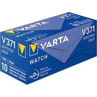 Varta Zilveroxide Batterij SR69 | 1.55 V DC | 32 mAh | Zilver | 10 stuks - VARTA-V371 VARTA-V371 - thumbnail