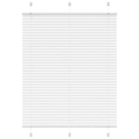 Pliss rolgordijn 110x150 cm stofbreedte 109,4cm polyester wit
