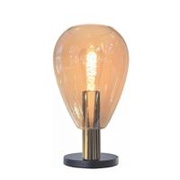 Freelight Tafellamp Dorato H 33 cm zwart goud