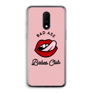 Badass Babes Club: OnePlus 7 Transparant Hoesje