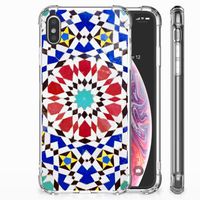 Apple iPhone Xs Max Anti-Shock Hoesje Mozaïek