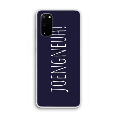 Joengneuh!: Samsung Galaxy S20 Transparant Hoesje