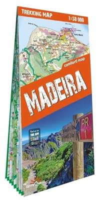 Wandelkaart Trekking map Madeira | TerraQuest