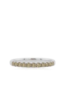 HYT Jewelry anneau en or blanc 18ct à diamants - Argent