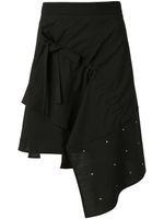 BAPY BY *A BATHING APE® jupe asymétrique à ornements - Noir