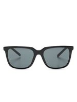 Giorgio Armani lunettes de soleil à monture carrée - Noir