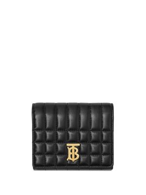Burberry portefeuille Lola à design matelassé - Noir
