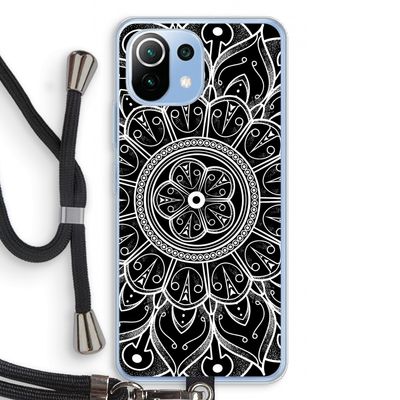 Roses Are Red: Xiaomi Mi 11 Lite Transparant Hoesje met koord