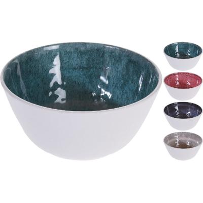 Basic Schaal melamine marmer 155x80mm 12 stuks
