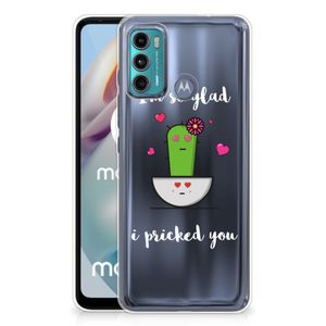 Motorola Moto G60 Telefoonhoesje met Naam Cactus Glad