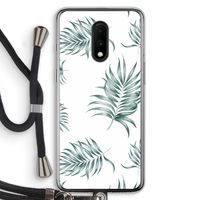 Simple leaves: OnePlus 7 Transparant Hoesje met koord