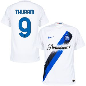 Inter Milan Dri Fit ADV Authentic Shirt Uit 2023-2024 + Thuram 9