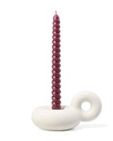 HEMA Kandelaar donut met oor wit (wit)