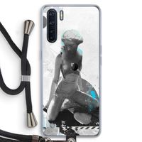 I will not feel a thing: Oppo A91 Transparant Hoesje met koord