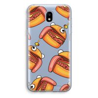 Hamburger: Samsung Galaxy J5 (2017) Transparant Hoesje Hamburger: Samsung Galaxy J5 (2017) Transparant Hoesje