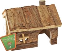 Hamsterhuis natural puntdak 14cm - Gebr de boon