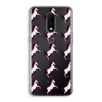 Musketon Unicorn: OnePlus 7 Transparant Hoesje