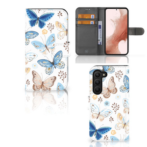 Telefoonhoesje met Pasjes voor Samsung Galaxy S23 Vlinder