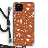 Terrazzo N°22: Pixel 5a 5G Transparant Hoesje met koord