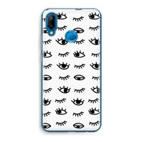 Eye pattern #2: Huawei P20 Lite Transparant Hoesje