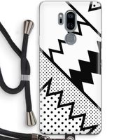Pop Art #5: LG G7 Thinq Transparant Hoesje met koord