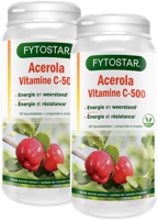 Fytostar Acerola C-500 Vitamine C Kauwtabletten - Duoverpakking