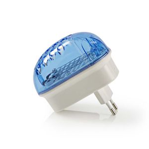 Nedis Elektrische Muggenlamp | 1 W | LED-lamp | 20 m² | Blauw / Wit | 1 stuks - INKI110CBK1 INKI110CBK1