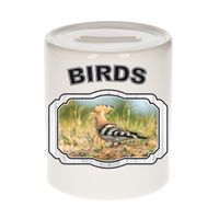 Dieren hop vogel spaarpot - birds/ vogels spaarpotten kinderen 9 cm