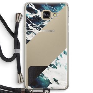 Golven: Samsung Galaxy A5 (2016) Transparant Hoesje met koord