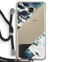 Golven: Samsung Galaxy A5 (2016) Transparant Hoesje met koord