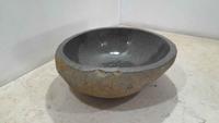 Waschbecken Flusstein RM231110, 46x42x15 cm