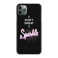 Sparkle quote: Volledig geprint iPhone 11 Pro Max Hoesje