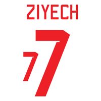 Ziyech 7 (Officiële Marokko Away Bedrukking 2022-2023)
