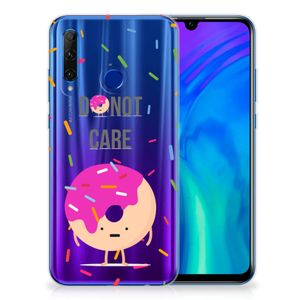 Honor 20 Lite Siliconen Case Donut Roze