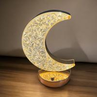 Maanlamp met Kristallook - Home & Living - Spiritueelboek.nl