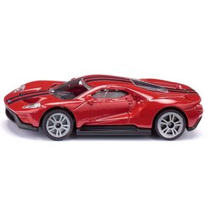 Siku Ford GT 7,7 x 3,3 cm staal rood/zwart (1526)