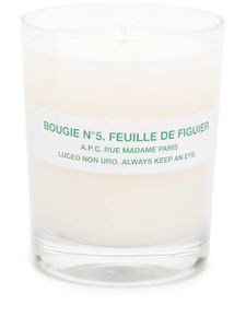 A.P.C. bougie No. 5 Feuille De Figuier - Blanc