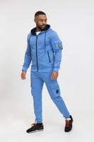 Zayne Milano - Heren Joggingpak - Sky Bari - Blauw - Italianstyle