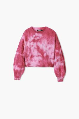 Tie-dye trui - RED - XL