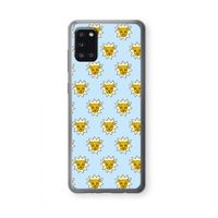 Leeuwenkoppen: Samsung Galaxy A31 Transparant Hoesje Leeuwenkoppen: Samsung Galaxy A31 Transparant Hoesje