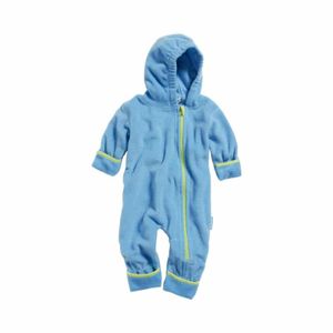 Playshoes fleece babypak Contrast Aquablauw Maat