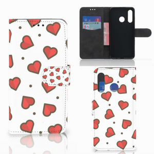 Huawei P30 Lite (2020) Telefoon Hoesje Hearts