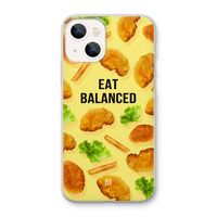 Eat Balanced: iPhone 13 mini Transparant Hoesje