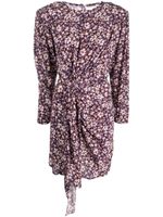 MARANT ÉTOILE robe courte Dulce à fleurs imprimées - Violet - thumbnail