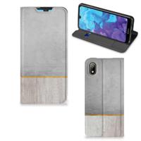 Huawei Y5 (2019) Book | Wallet Case | Wood Concrete