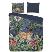 Dekbedovertrek Kane - Tweepersoons (200x200 cm) - Meerkleurig Microvezel - Dessin: Bloemen, Dieren - Pure - Dekbed-Discounter.nl
