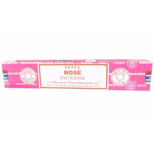 Nag Champa wierookstokjes Rose 15 gram   -